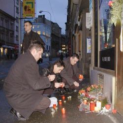 Pohřeb první oběti sobotní střelby