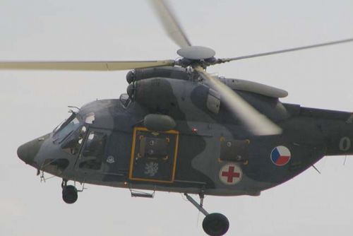 Foto: Těžce zraněný odletěl s vrtulníkem
