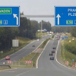 Na dálnice D5 u Nýřan snižte rychlost 