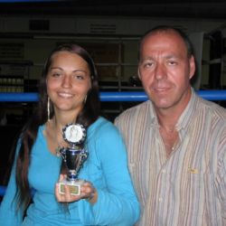 Tereza Lukešová boxovala v pražském Top Hotelu