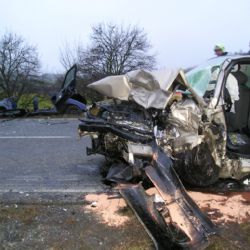 U Plané havarovalo clio, řidič zemřel