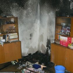 Požár způsobil televizor