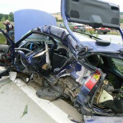 Dálnici u Heřmanovy Hutě včera uzavřela tragická nehoda