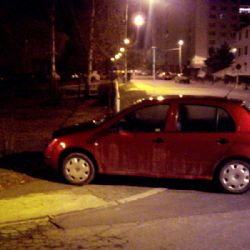 Honička se strážníky v Horní Bříze skončila nehodou