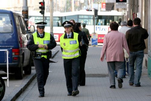 Foto: Strážníci jsou v Plzni k nepřehlédnutí