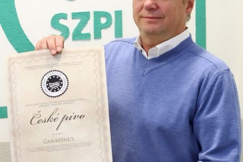 Foto: Gambrinus získal certifikaci České pivo
