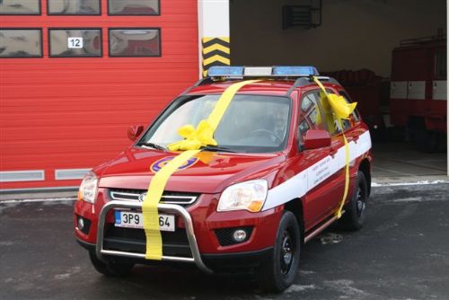 Foto: Hasičští vyšetřovatelé v Rokycanech mají nové auto