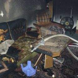 Požár v Tachově vyhnal z bytů 50 lidí