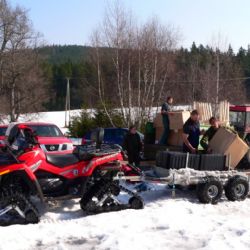 Speciální technika horské služby pomohla Národnímu parku Šumava