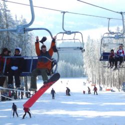 Šumavský skiareál Lipno rozzáří rodinný festival