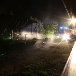 V Hradci u Stoda shořel v noci stánek s občerstvením, škoda půl milionu