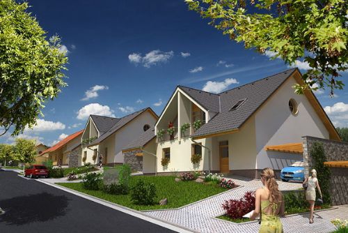Foto: V lokalitě Na Dolíkách v Plzni Lhotě vyrostou nové rodinné domky
