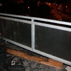 V plzeňském Bolevci v noci na dnešek hořel balkon paneláku