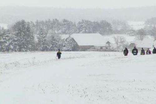 Foto: Na západě Čech napadne spousta sněhu