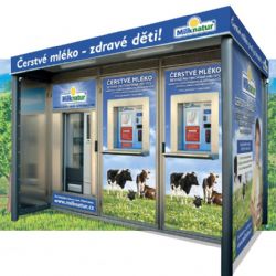Farma z Líní zprovozní v Plzni tři mlékomaty