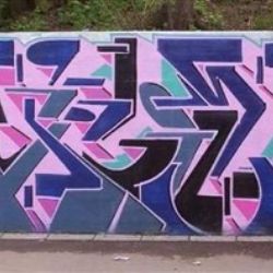 Na plzeňských Slovanech zničil sprejer omítku