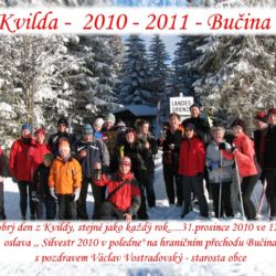 Na šumavském přechodu Bučina oslaví Silvestr v poledne 