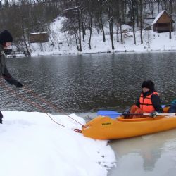 Ochránci z Plzně sčítali ptáky, pomohli zraněnému kormoránovi