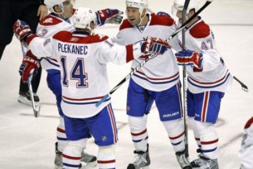 Foto: Plekanec rozhodl v prodloužení o výhře hokejistů Montrealu