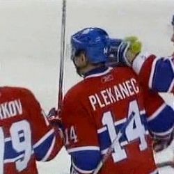 Plekanec vstřelil v NHL vítězný gól Montrealu