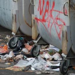 Plzeň hyzdí nepořádek u popelnic
