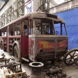 Plzeňský historický trolejbus 3Tr3 zrekonstruují v Žamberku