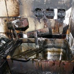 Požár zničil kuchyni plzeňské restaurace U Kalicha