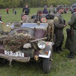 Plzeň obsadily vojenské historické kempy