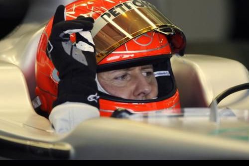 Foto: Schumacher poprvé testoval nový monopost Mercedesu