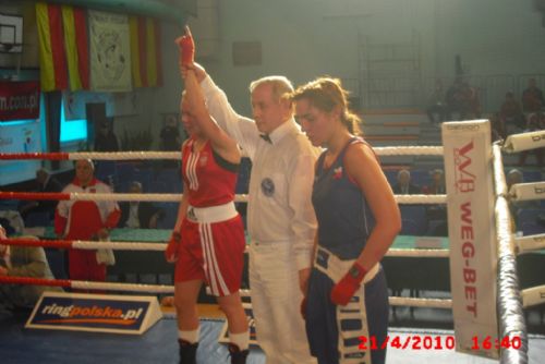 Foto: Tereza Lukešová boxovala ve Varšavě