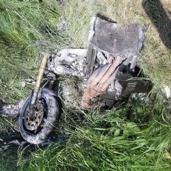 U Mýta zemřel motorkář po střetu s kamionem