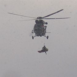 U Svojšína spadla žena ze skály, zachraňovaly ji dva vrtulníky