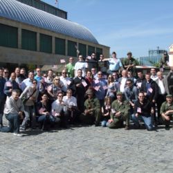 Američtí prodejci Pilsner Urquell slavili osvobození Plzně