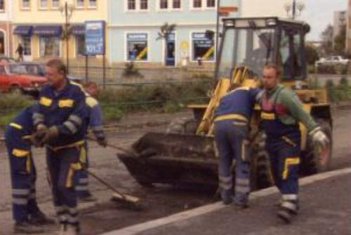 Foto: Práce na horkovodu potrvají v Plzni do půlky července