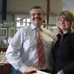 Bavorský inženýr Schmucker rozjížděl v Černošíně emz Hanauer 