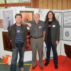 Česká delegace na uměleckém Salonu ve Francii