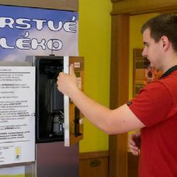 Další mlékomat Milknatur stojí na plzeňské Doubravce
