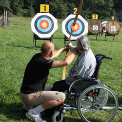 Handicapovaní z Plzně poprvé soutěžili ve střelbě 