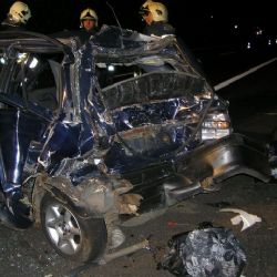 Kamion narazil na D5 do felicie: Mrtvý a čtyři těžká zranění