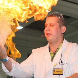 Každé úterý pořádá plzeňská Techmania zdarma show