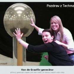 Microsoft posílá pozdravy z plzeňské Techmanie