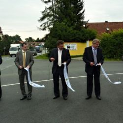 Nově opravná silnice Neurazy-Nepomuk slavnostně otevřena