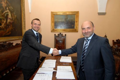 Foto: Plzeň podepsala s Viktorií deklaraci o podpoře fotbalu