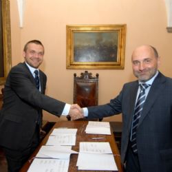 Plzeň podepsala s Viktorií deklaraci o podpoře fotbalu