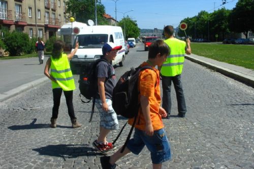 Foto: Školáci ze Slovan mají bezpečnější cestu do školy 