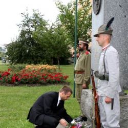 Vzpomínkový akt u památníku generála Heliodora Píky