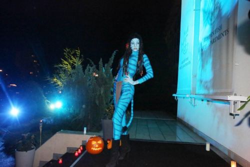 Foto: Andrea Verešová šokovala v Plzni kostýmem Avatara