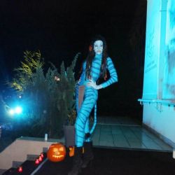 Andrea Verešová šokovala v Plzni kostýmem Avatara