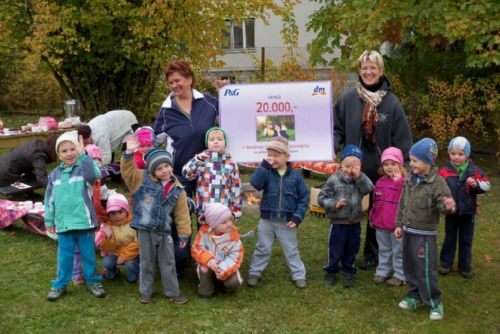 Foto: Děti ze školky v Horní Bříze dostanou sportovní vybavení