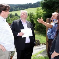 Hejtman na Klatovsku kontroloval škody po povodních